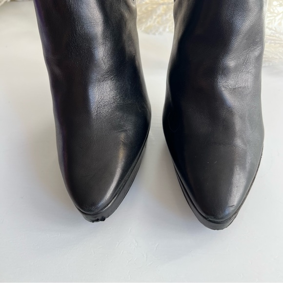 PRADA WOMENS PLATFORM ANKLE BOOTS - SIZE 36 (US Sz 5.5) - Picture 7 of 10